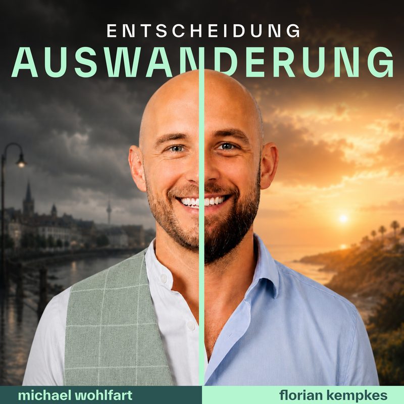 Podcast Entscheidung Auswanderung mit Michael Wohlfart und Florian Kempkes